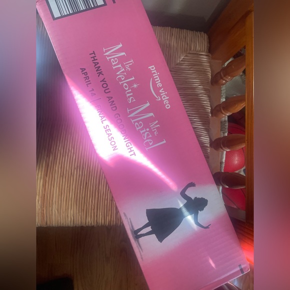 Other | Amazon Shipping Long Box Amazing Mrs Maisel Promo | Poshmark